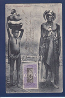 CPA Dahomey Circulé Type Ethnic - Dahome