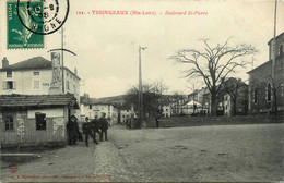 Yssingeaux * Le Boulevard St Pierre * Place Et Bureau De L'octroi * Manège Carousel - Yssingeaux