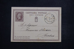 ITALIE - Entier Postal De Lecco En 1875 - L 97548 - Stamped Stationery