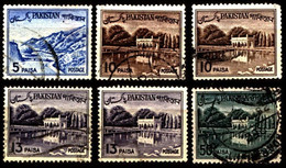 Pakistan 1963 Mi 179_186 Country Views - Pakistan