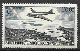 SPM Harbour And Plane Nsc Mnh ** 60 Euros 1956 - Ungebraucht