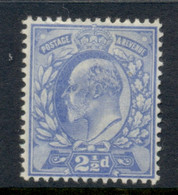 GB 1902-11 KEVII 2.5d Ultra MH - Unused Stamps