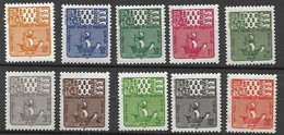 SPM Nc Mlh 15 Euros 1947 - Timbres-taxe