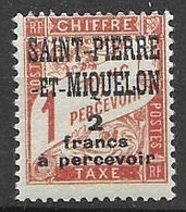 SPM Nc Mh 5 Euros 1925 - Segnatasse
