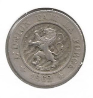 LEOPOLD I * 10 Centiem 1862 * Z.Fraai * Nr 10560 - 10 Cent