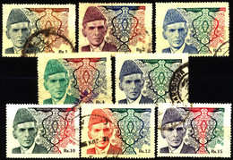 Pakistan 1994 Mi 903_911 Mohammed Ali Jinnah - Pakistan