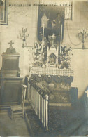 HAUTS DE SEINE  VAUCRESSON (carte Photo ) Interieur De L'église St LEU St GILLES - Vaucresson