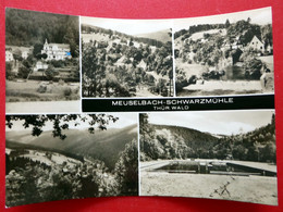 Meuselbach Schwarzmühle - 1970 - Echt Foto - Schwimmbad - Schwarzatal - Thüringer Wald - Thüringen - Neuhaus