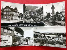 Oberweißbach - 1981 - Bergbahn - Central Café - Fröbelturm - Echt Foto - Thüringer Wald - Thüringen - Oberweissbach