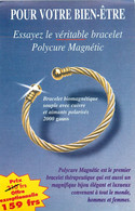 Publicités - Publicité Bracelet Polycure Magnétic - Paris - Bon état - Publicidad