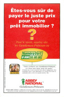 Publicités - Publicité Abbey National - Gentleman Prêteurs - Suresnes - Bon état - Advertising