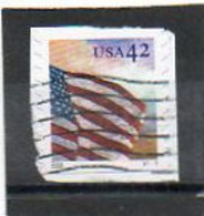 ETATS-UNIS       42 C     2008    Y&T:4024   Roulette Avec N° V1111       Sur Fragment  Oblitéré - Roulettes