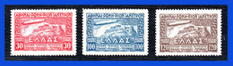 1933 - Grecia - Zeppelin - Scott Nº C 5 / C 7 - MLH - Centraje De Lujo - GR- 18 - 01 - Nuevos