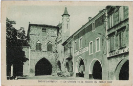 47   Monflanquin   -  Le Clocher Et La Maison Duprince - Monflanquin