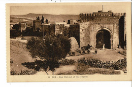 CPA Carte Postale Maroc- Fès-Bab Mahrouk Et Les Remparts  VM31379at - Fez (Fès)