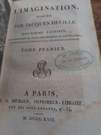 L'imagination JACQUES DELILLE Michaud 1817 - Auteurs Français