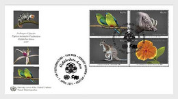 VN / UN (Vienna) - Postfris / MNH - FDC Bedreigde Diersoorten 2021 - Ungebraucht