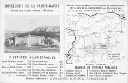 Saint-Maximin-la Sainte-Baume       83         Hôtellerie De La Sainte-Baume       (voir Scan) - Saint-Maximin-la-Sainte-Baume