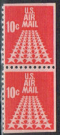 USA 16 - ETATS UNIS PA 69 Paire Verticale Neuf** Non-dentelé Sur 3 Faces - 3b. 1961-... Neufs