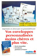 Publicités - Publicité Sepieter - Enveloppes Personnalisées - Bon état - Advertising