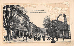 Draguignan        83        Boulevard Des Marronniers.  Carte Gaufrée     (voir Scan) - Draguignan