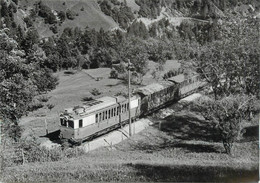 CPSM SUISSE "Inden" TRAIN / TRAMWAY - Inden