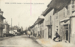 CPA FRANCE 73 "Albens, Grande Rue, Gendarmerie" - Albens