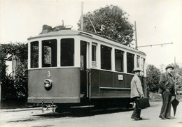 CPSM SUISSE "Allaman" TRAIN / TRAMWAY - Allaman