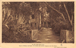 Île De Port-Cros         83        Vers Le Château.  Un Chemin De Lumière Magique Pour Les âmes         (voir Scan) - Other & Unclassified