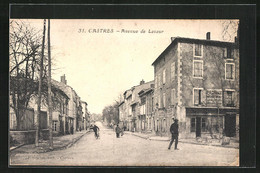 CPA Castres, Avenue De Lavaur, P.-F. Curvale - Lavaur