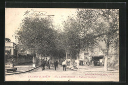CPA Labruguière, Boulevard Gambetta - Labruguière