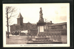 CPA Mazieres-en-Gatine, Le Monument Aux Morts - Mazieres En Gatine