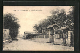 CPA Champdeniers, Route De Secondigny - Secondigny