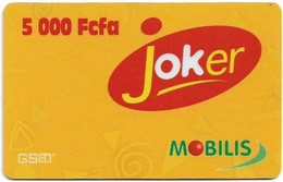 Cameroon - Mobilis - Joker Orange - GSM Refill 5.000FCFA, Used - Camerun