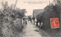 SOTTEVILLE SUR MER - Route Conduisant à La Mer - Other Municipalities