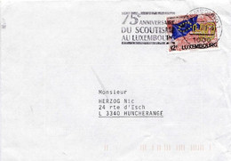 75 Jaar  SCOUTISME In Luxemburg  Vlaggestempel / Flamme : - Franking Machines (EMA)