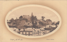 4709) SIEGEN - Oberes Schloss - Sehr Seltene PRÄGE LITHO - Wunderbarere Zustand 13.07.1911 !! - Siegen