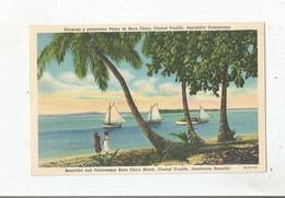 REPUBLICA DOMINICANA HERMOSA Y PINTORESCA PLAYA DE BOCA CHICA CIUDAD TRUJILLO 9A H 1716 - República Dominicana