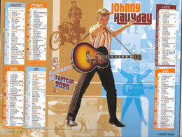 CALENDRIER 2020  JOHNNY HALLYDAY Chanteur - Formato Grande : 2001-...