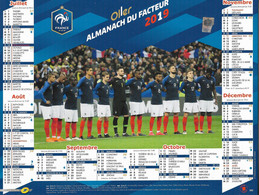 CALENDRIER 2019  FOOTBALL EQUIPE DE FRANCE - Groot Formaat: 2001-...