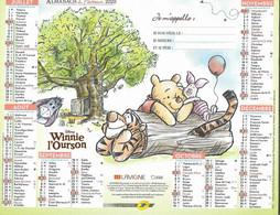 CALENDRIER 2020 ANNEE DE NAISSANCE  Winnie Disney - Groot Formaat: 2001-...