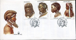 SWA South West Africa Official FDC # 45 - Traditional Head Dresses - África Del Sudoeste (1923-1990)