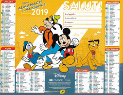 CALENDRIER 2019 ANNEE DE NAISSANCE   Disney - Grand Format : 2001-...