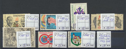 5003 Czechoslovakia Tschechoslowakia Set Of Different Stamps 1973 Used Fauna Dogs Fauna Flowers - Sonstige & Ohne Zuordnung