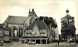 WORKUM  WAAG KERK EN TOREN  Workum Friesland   HOLLAND HOLANDA NETHERLANDS - Workum