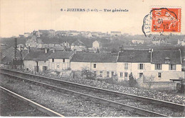 78 - JUZIERS : Vue Générale ( Prise De La Voie Ferrée ) CPA Village ( 3.870 Habitants) - Yvelines - Sonstige Gemeinden