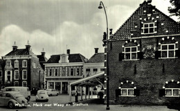 WORKUM  MERK MET WAAG EN STADHUIS      Workum Friesland   HOLLAND HOLANDA NETHERLANDS - Workum