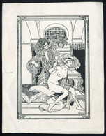 EX LIBRIS Bayros  15*12 Cm - Unclassified