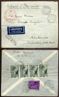 BUDAPEST 1938. Légi Levél Uruguayba Küldve - Used Stamps