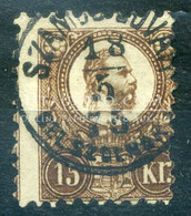 SZAMOSUJVÁR 15Kr Szép Bélyegzés - Used Stamps